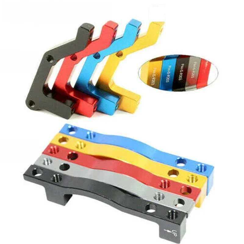 Adaptateur d'étrier de vtt PM/IS avant arrière 180/203mm, Rotors de frein à disque de vélo, adaptateur d'accessoires de vélo en alliage d'aluminium