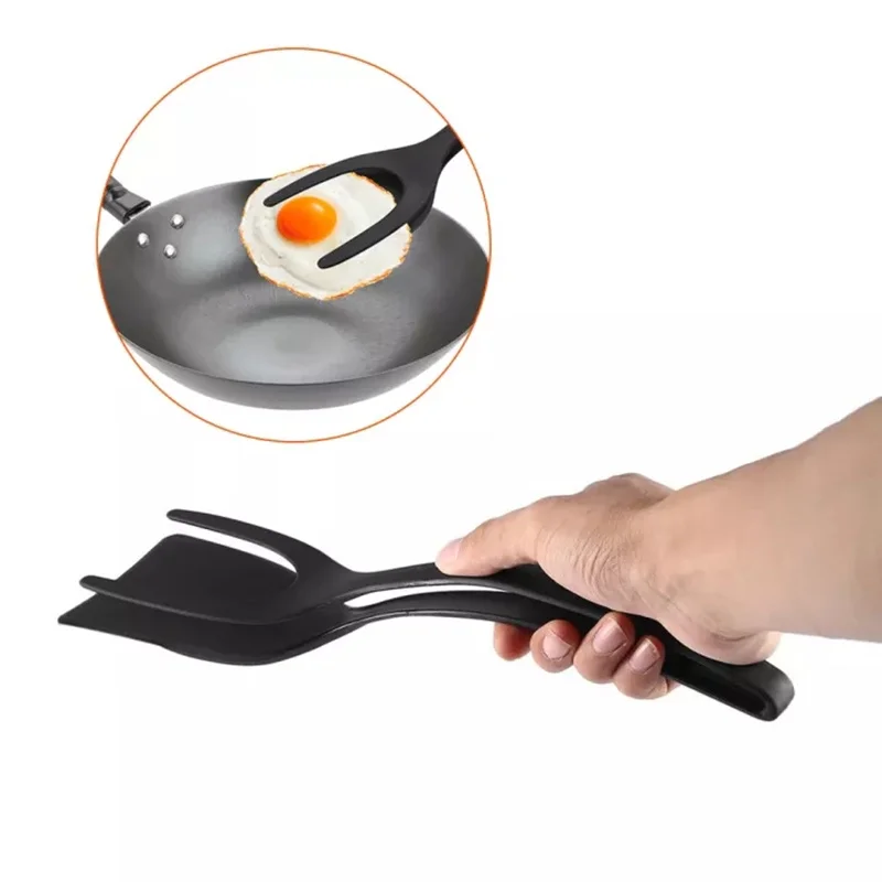 3 Multipurpose Nylon Spatula Kit With Tickerpick For Eggs Steak Pancake Tapioca