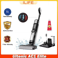 Ultenic Ac1 Elite Cordless Vacuum and Mop Self-Cleaning up to 50Min Runtime Smart Dirt Detection 3 Cleaning Mode Lcd Display