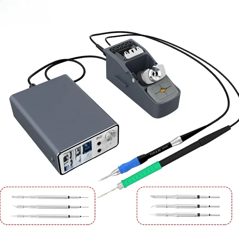 Jc Aixun T3B Soldeerstation Ondersteuning T115 T210 Serie Handvat Lassen Iron Tips Elektrische Rework Station Voor Iphone Reparatie Sets - afbeelding 2