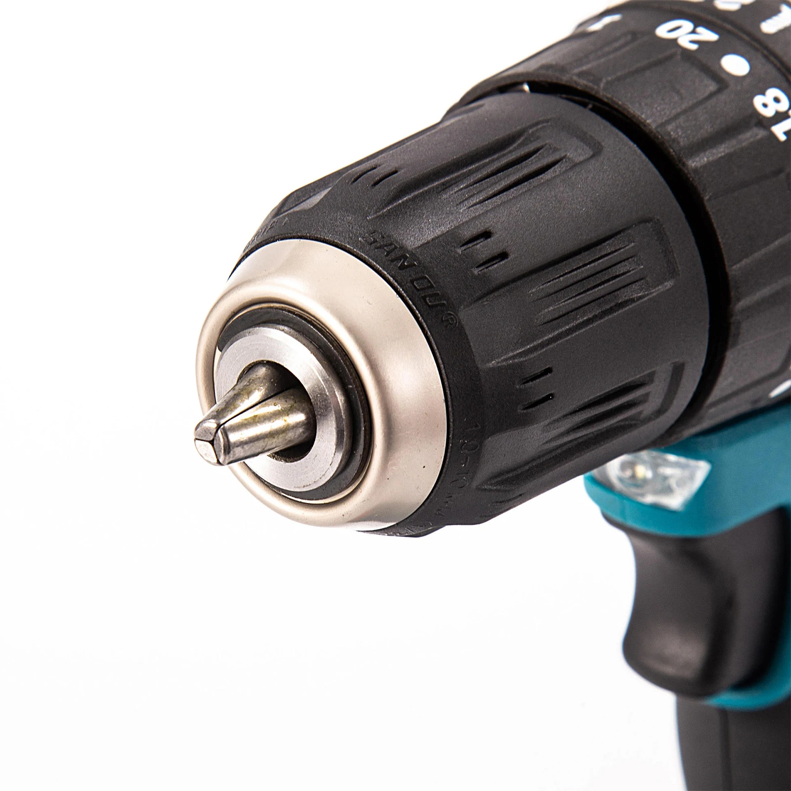 مثقاب لاسلكي بدون فرش مثقاب كهربائي 2200 دورة في الدقيقة تنظيم السرعة ستبليس أدوات كهربائية 45 نانومتر لبطارية 21 فولت