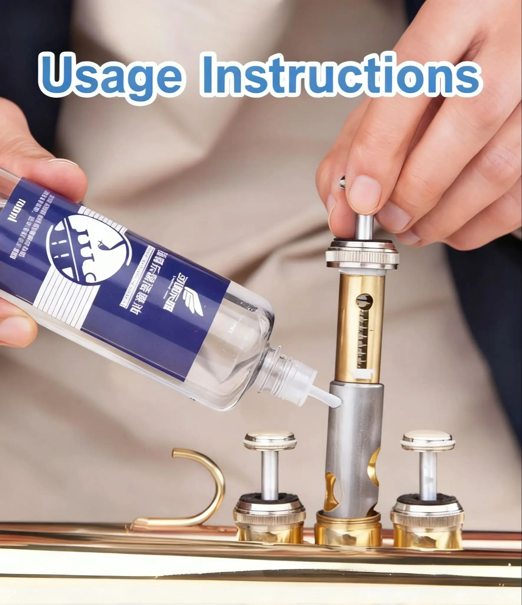 Valves Lubricating Oil Musical Maintenance Accessories Saxophone Valves Oil for Trumpet Flute Clarinet Brass Instruments 100 ml