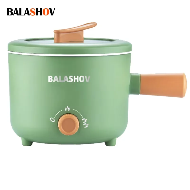 Mini Elektroherd Multifunktionaler Kochtopf Antihaft-Bratpfanne Ramen Schlafsaal Kleiner elektrischer Hot Pot Herd 220V