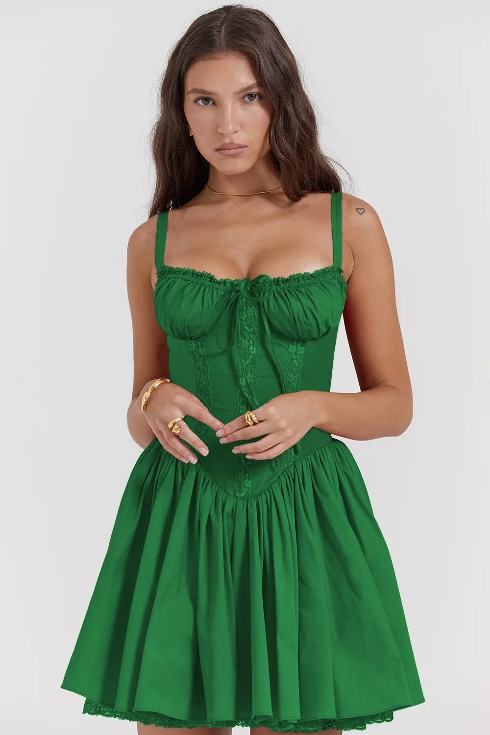 Elegante bloemcorset mini-zonnejurk dames hoge taille A-lijn zon korte jurken Y2K vrouwelijk casual 2025, zomer wit geel blauw