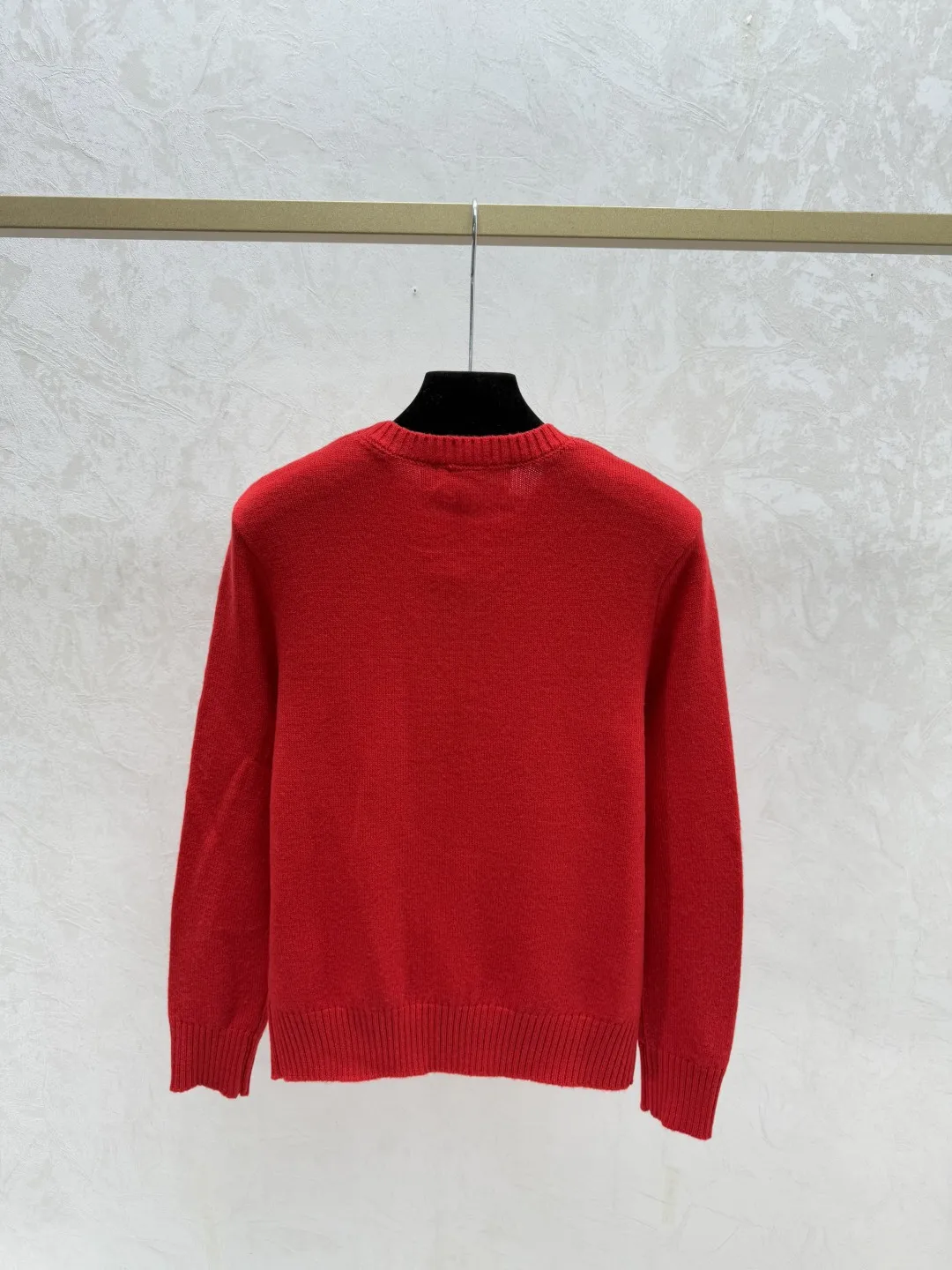 

25 Autumn/Winter New Knitted Round Neck Sweater Fashion Trend New Year's Long Sleeve Sweater