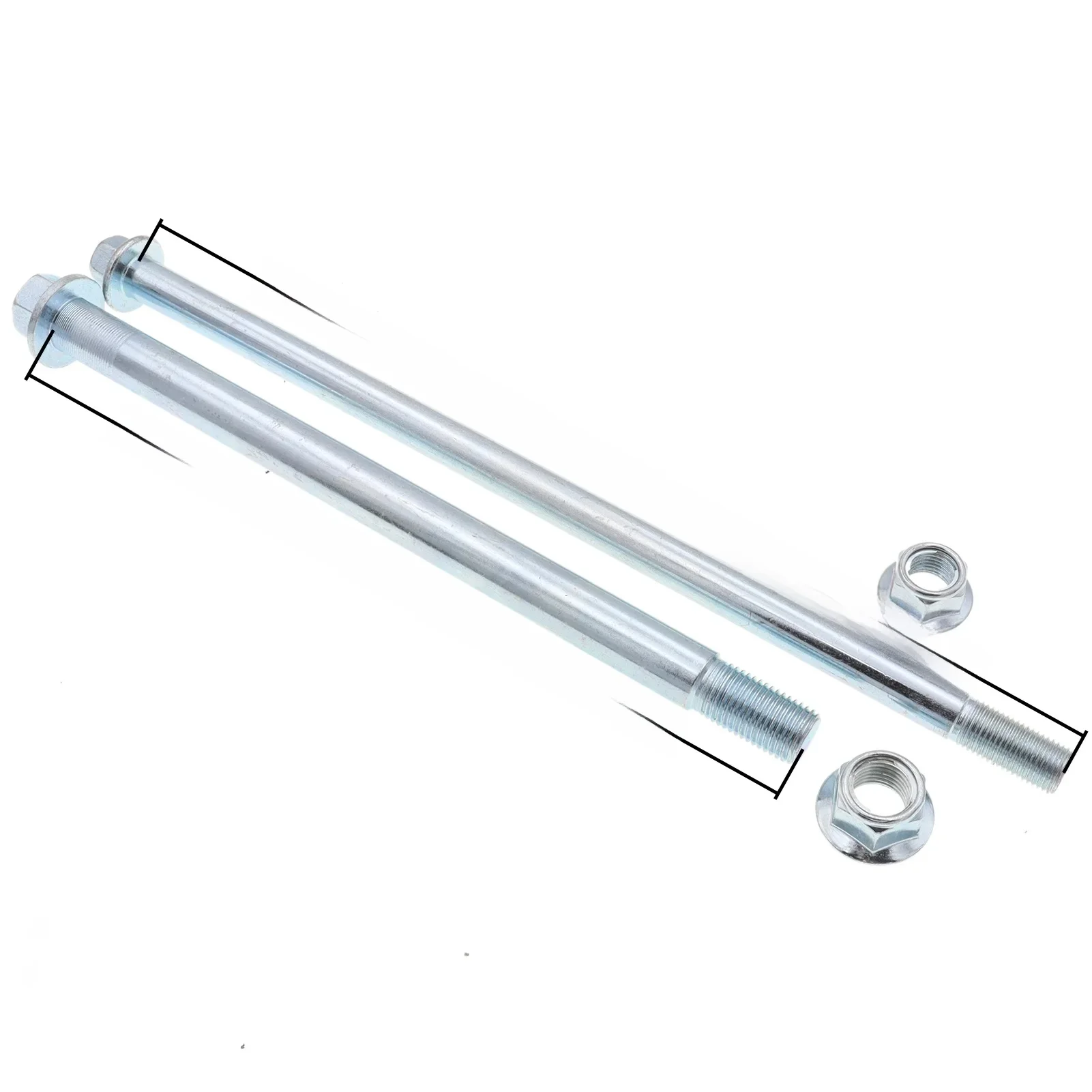 AliExpress M12 M15 210mm 220mm 230mm 245mm 250mm 260mm 270mm Front Back Rear Wheel Axle for 125cc 150cc 200CC 250CC PIT PRO Trail Dirt Bike