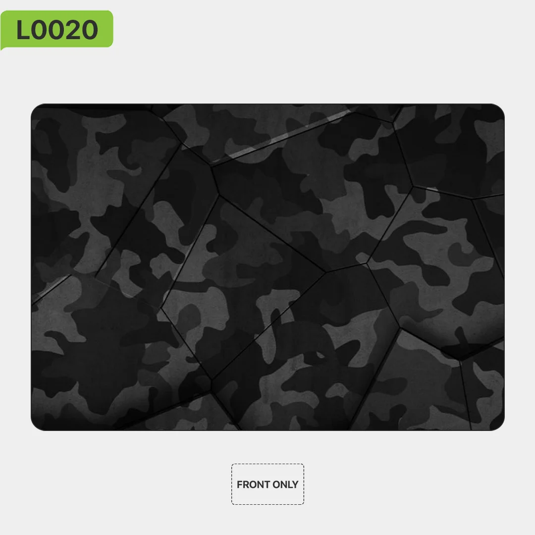 Camouflage skin sticker for Macbook 16/14/15/M1/M2/M3/M4/2021/2022/2023/2024 Sticker Vinyl, Laptop Protection, LT001