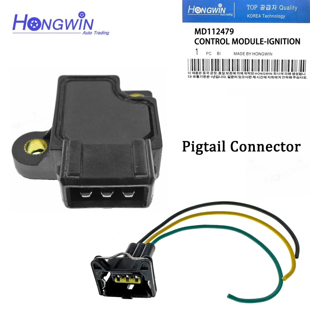 1/3 PCS Ignition Control Module J121 Connector For Chevrolet Geo Metro Mitsubishi Plymouth Hyundai Sonata Suzuki Dodge 1987-2000