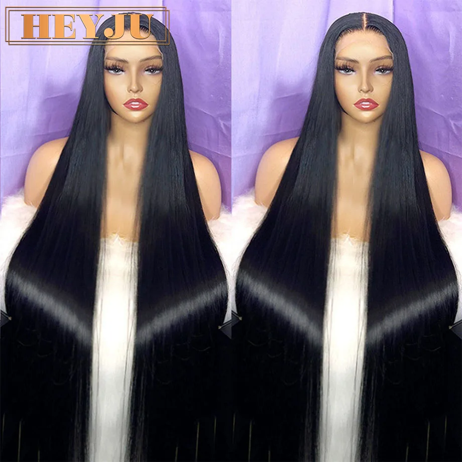 Straight Lace Wig 13x6 Human Hair Lace Frontal Wig Brazilian 13x4 Transparent Lace Front Wig 100% Cheap Wigs For Black Women