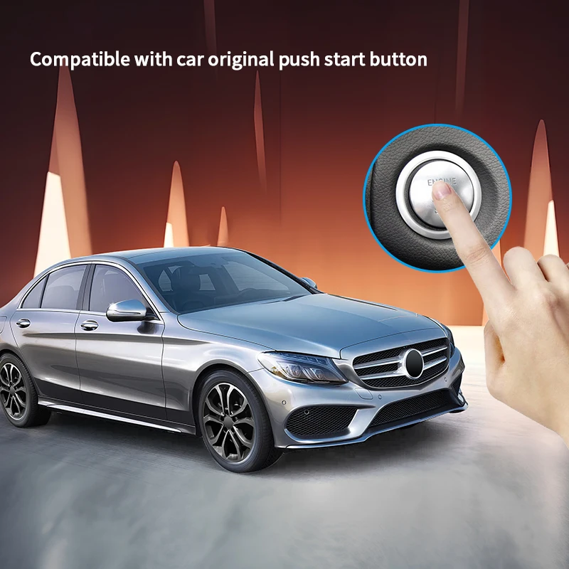 EASYGUARD CAN BUS remote starter fit for 15-18 Benz C class/16-19 GLC/14-17 S class W205,X253,W222 pke car alarm kit
