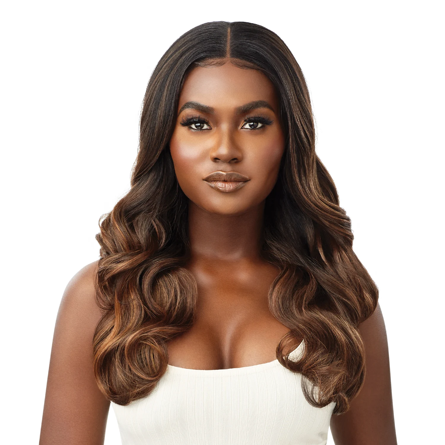 

Outre HD Lace Front Wig 360 Hand-Tied 13x6 Lace Wig Maximina - Natural Look, Glueless Fit, Premium Quality Synthetic