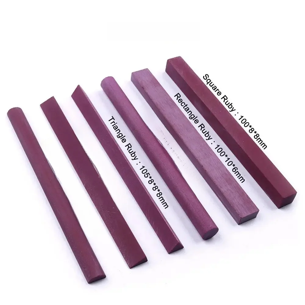1PC 3000 #   Grit Ruby Whetstone Ostrzałka do noży kuchennych Kamień do ostrzenia Graver Stone Oil Stone — zdjęcie 2