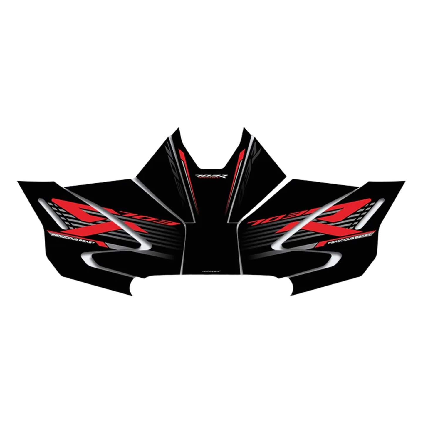 Anti Wear Fuel Tank Sticker Anti Scratch And Anti Slip Protective Film Modification Motorcycle Accessories For ZONTES 703R 2025