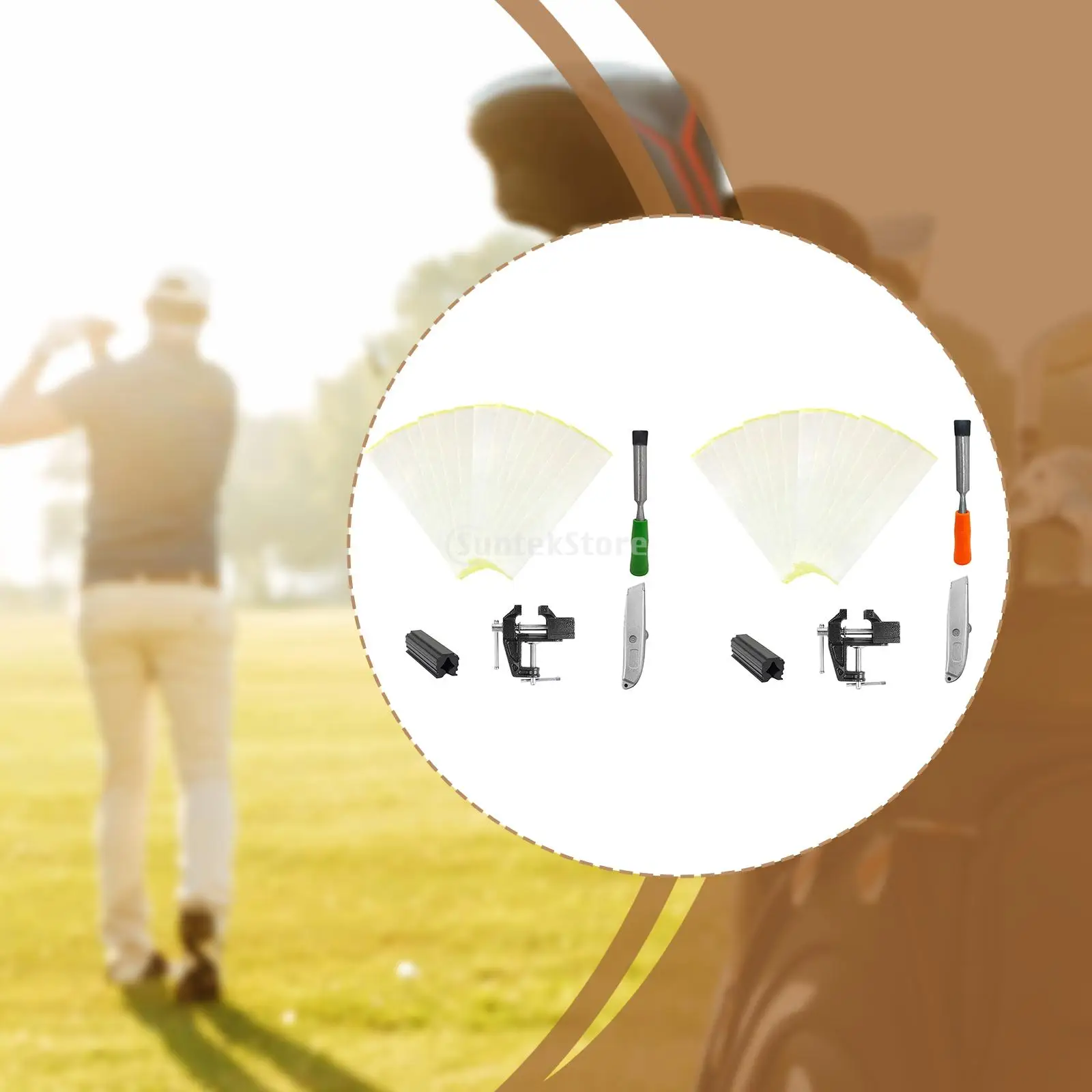 

Инструмент для снятия ленты для гольф-клуба, ленты для захвата, защита вала, резиновый зажим для тисков, набор инструментов для замены ручки для гольфа