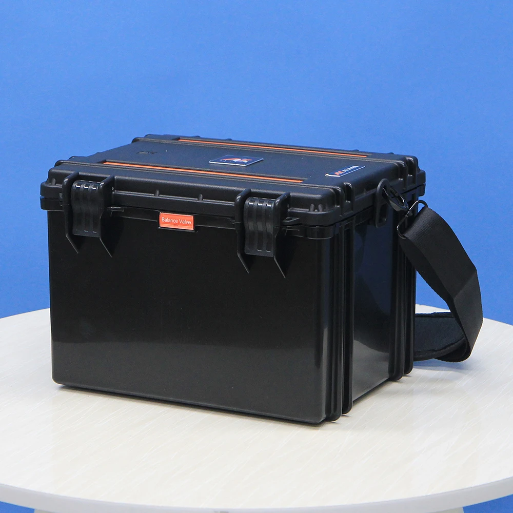 ALIKAN HDD8-WP 32x26.8x21.6cm Hard Disk Storage Box PP Material Waterproof Hard Case Waterproof Box Dust-proof Shock Protection