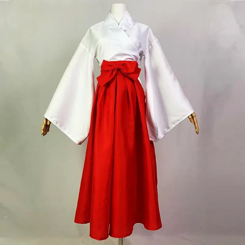 Iori Utahime Cosplay-Kostüm Mädchen Kimono-Anzüge Damen Oberteile Kleid Halloween-Party Iori Utahime Outfits Kopfbedeckung für Comic Con
