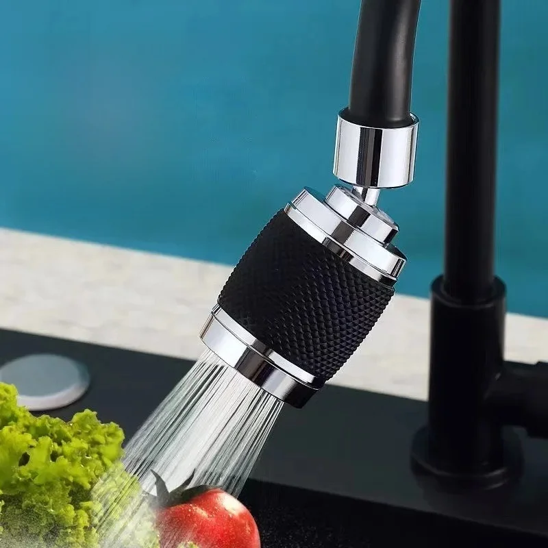 3 tryby uniwersalny adapter do kranu kuchennego obrót o 360 stopni przedłużacze filtra do kranu Spray oszczędzanie wody dysza kranowa gadżety kuchenne — zdjęcie 2