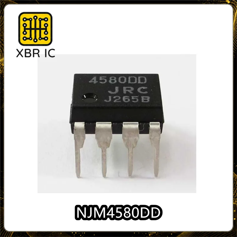 (20/50 pieces) NJM4580DD NJM4580 4580DD DIP-8 Dual Operational Amplifier Brand New Original Products In Stock Real Photos