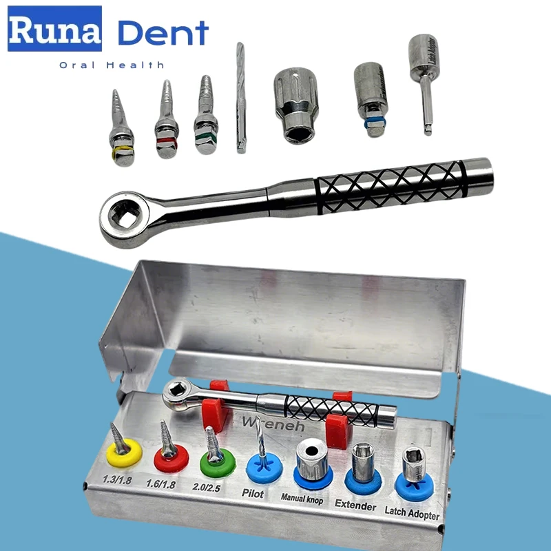 

Dental Implant Kit Removal Tools Bone Expander SOS Wrench Remove Broken Fixture Oral Surgery Instruments