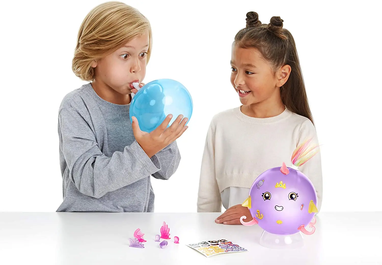 Original Oonies Squeeze Ball Creator High Quality Children DIY Handmade Creative Sticky Ball Fun Bubble Inflator Creativity Toys