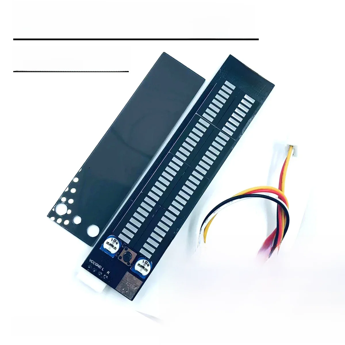 Zmodyfikowany samochód 32 LED Wskaźnik poziomu muzyki Spektrum Rytm Światło Atmosfera Lampa DIY ACC DC 12V Car Audio A-pillar Jumping Light — zdjęcie 2