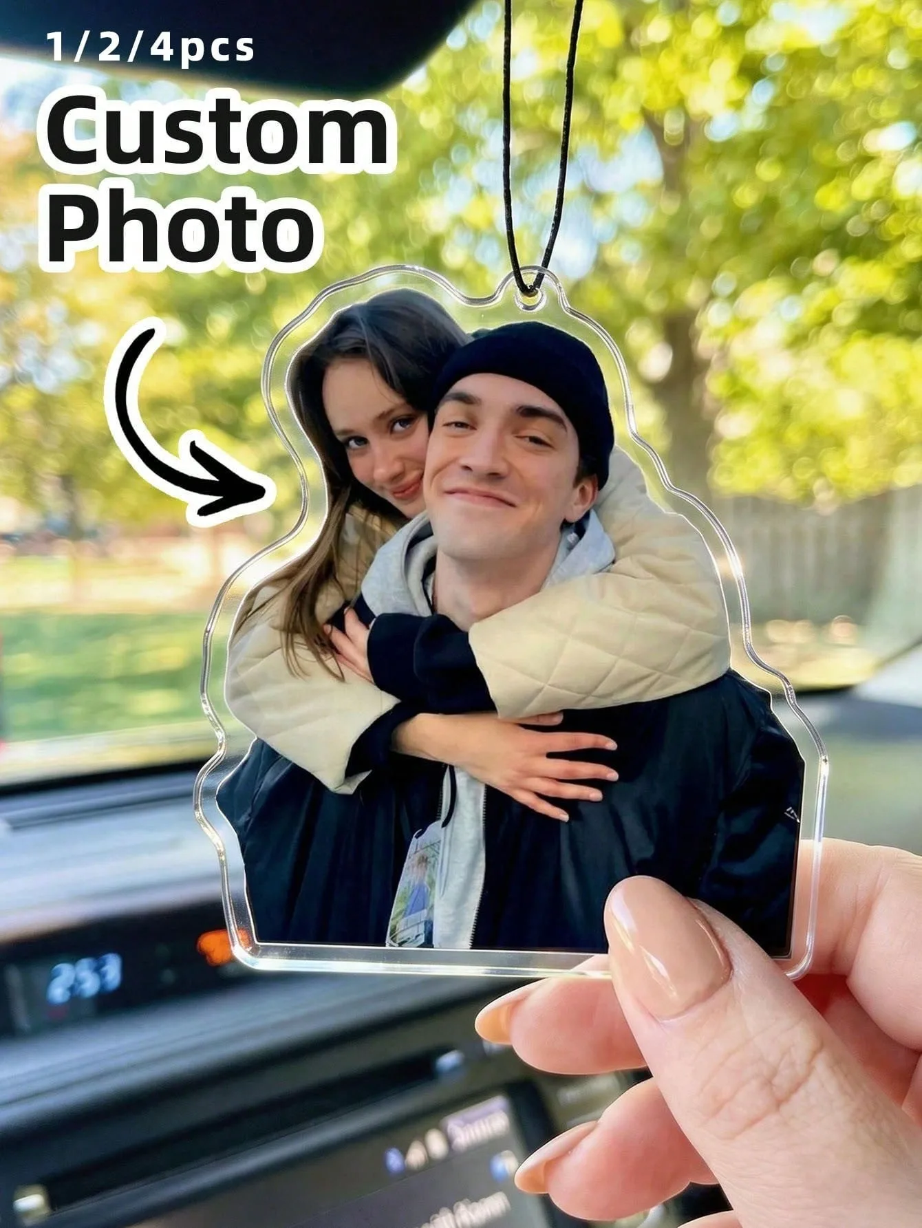 Custom Acrylic Photo Tags, Custom Lanyards, Keychains, Car Charms, Cute Pictures, Personalized Keyrings, Gifts
