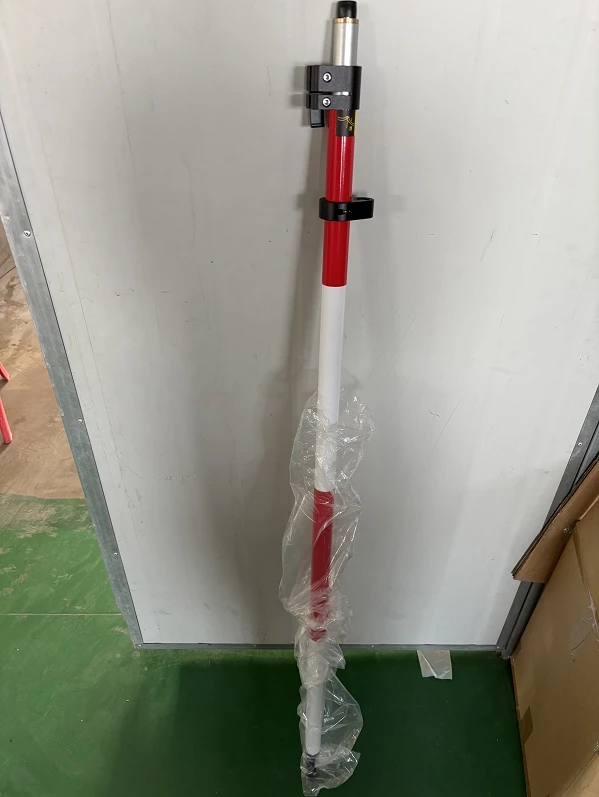 3.6m Measuring Rod Quick Lock,Prismatic Rod White and Red,Measurement Accessories Stretchable,Survey and Draw/Workplace