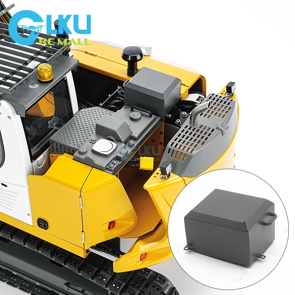 

CUT Model CUT-914-FDJJSZ Upgrade Trim - Engine Metal Cover for 1/14 RC Hydraulic 914 Excavator Upgrade Part