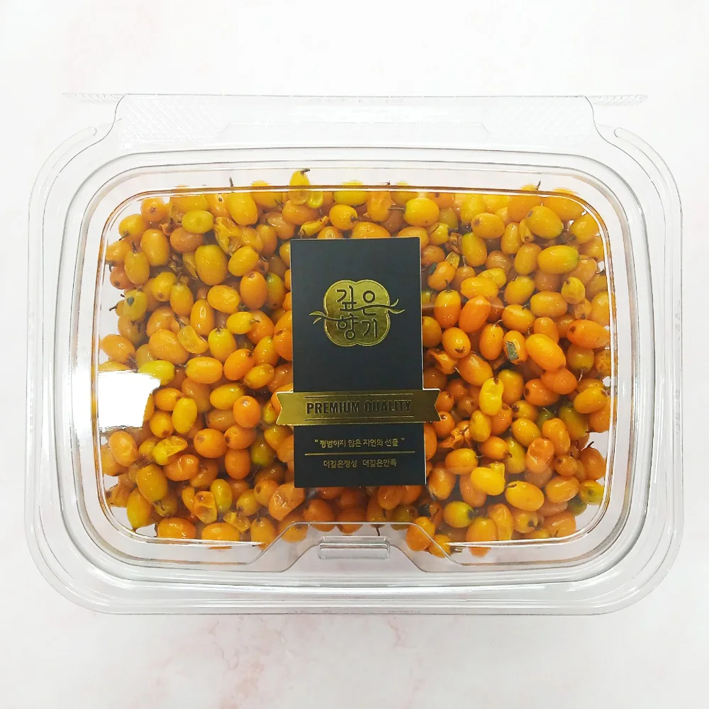 국내산 비타민나무 열매 생과 주스용 6시내고향 천연비타민 Sea buckthorn