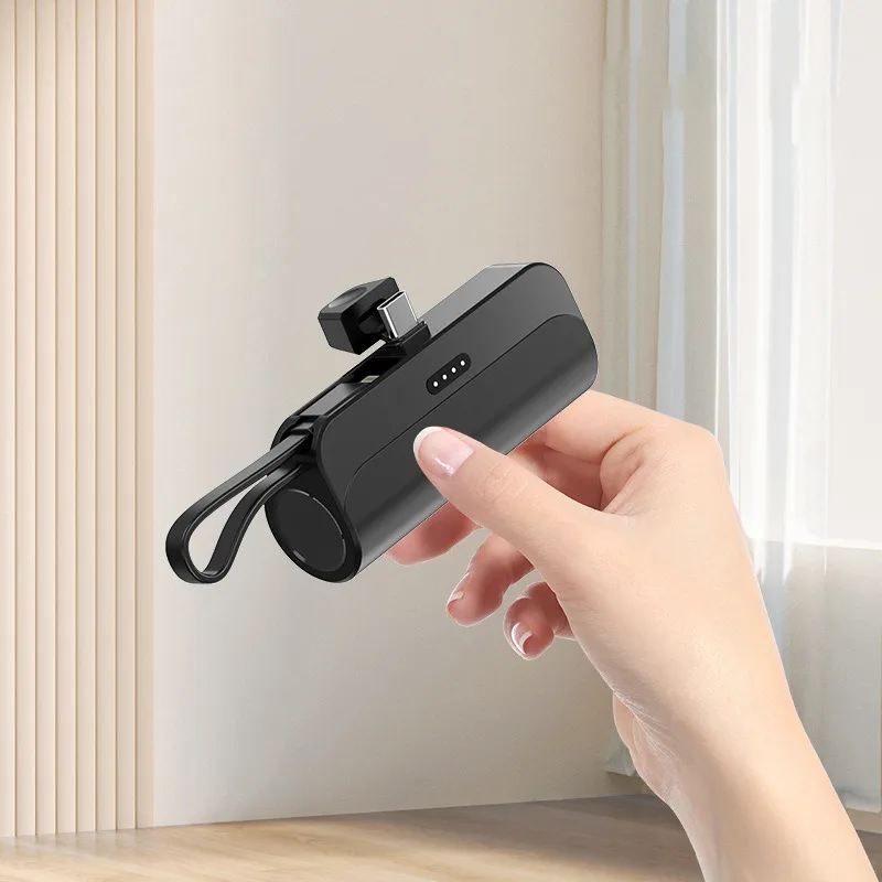 Mini-Powerbank, 10000 mAh, Schnellladung 20W, kompatibel mit Apple- und Android-Telefonen und -Tablets