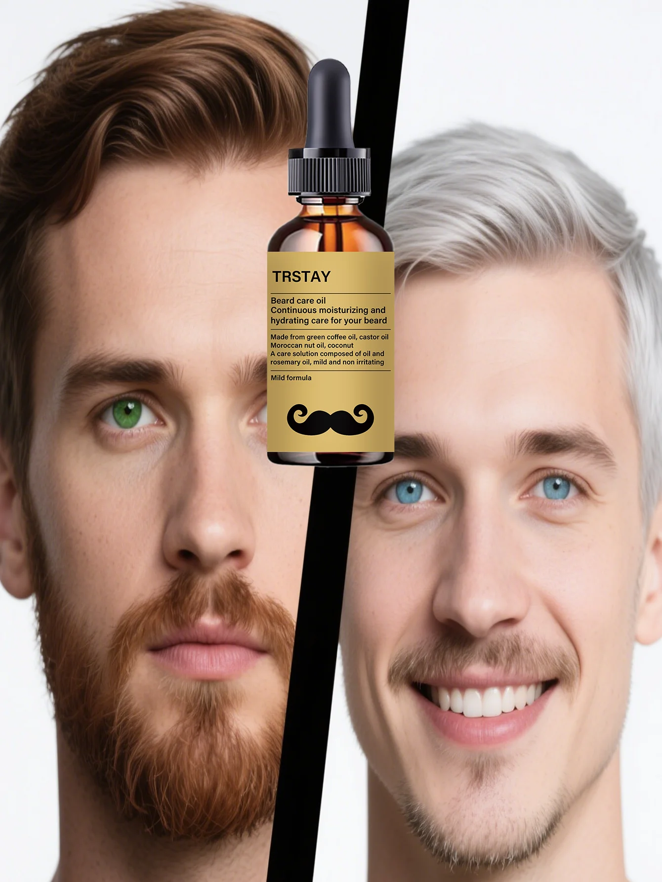 Essential Oil Beard Treatment for Men Instantly Tames Knotting and Tangles Restores Smoothness Nourishes for Silky Soft Feel Per - Image 3