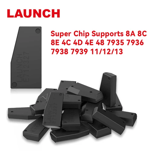 Imagen 1 del producto LAUNCH X431 Super Chip compatible con 8A 8C 8E 4C 4D 4E 48 7935 7936 7938 7939 11/12/13 usado con generador programador de llaves X431