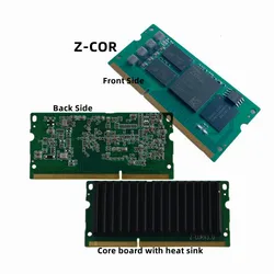 Z-COR7010 ZYNQ-7000 FPGA Core Board XC7Z010 Development Board With DDR3 eMMC SPI Flash Heatsink