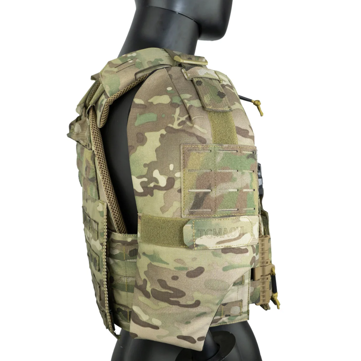 QX Tactical Shoulder Pads Detachable Arm Guard Extension Modular Attachment Set Universal Plate Carrier Gear