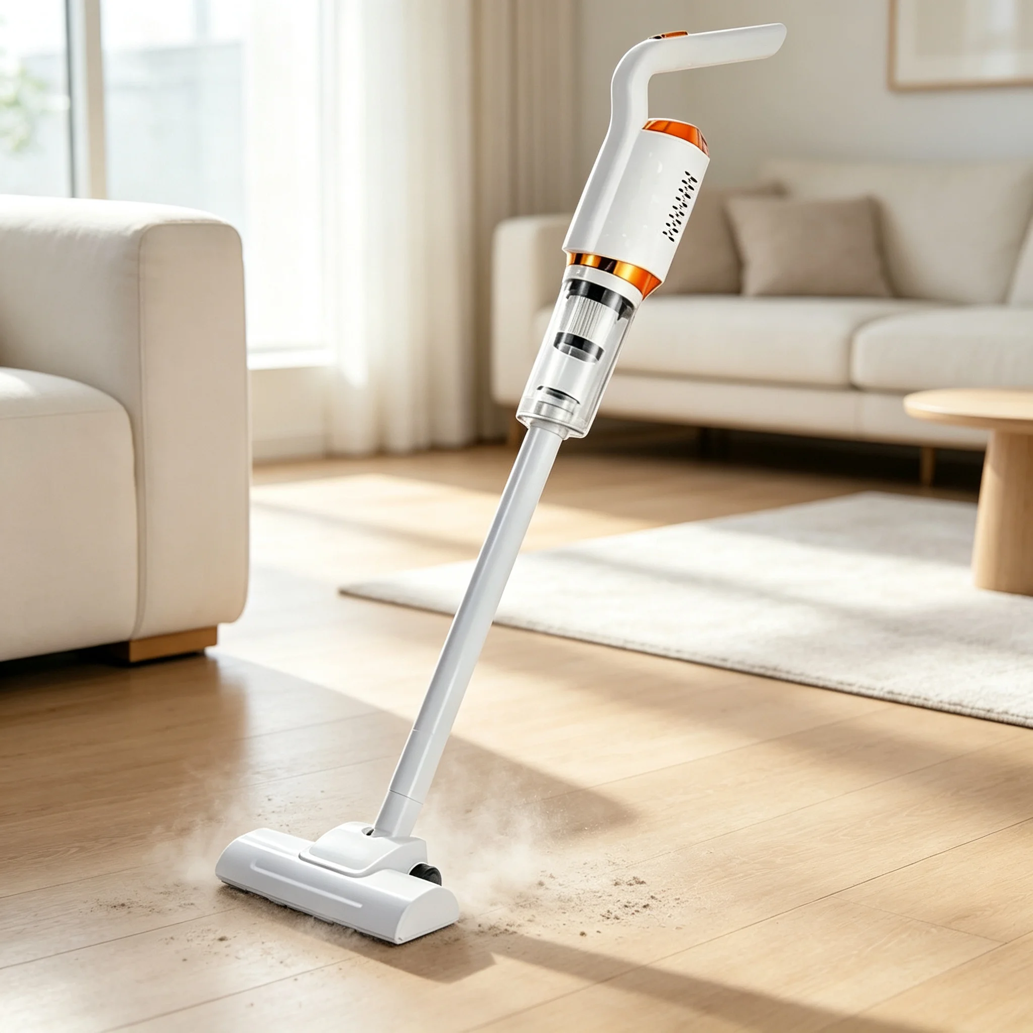 Aspiradora Inalámbrica Portátil, Potente Limpiador Multifuncional para Hogar y Coche, Aspirador de Mano para Limpieza Doméstica y Vehículo