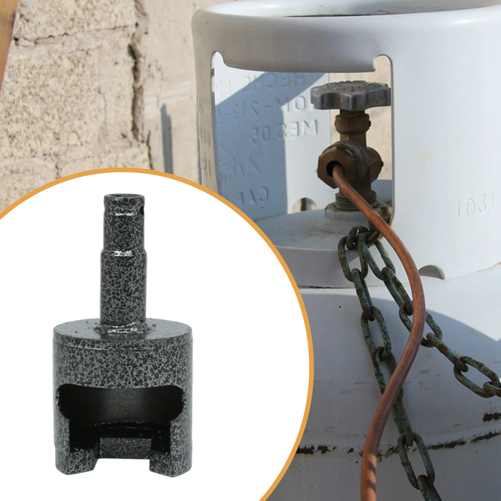 

Универсальный ключ для газовых вентилей, экономящий усилия, для редукционных клапанов газовых баллонов, для домашнего ремонта