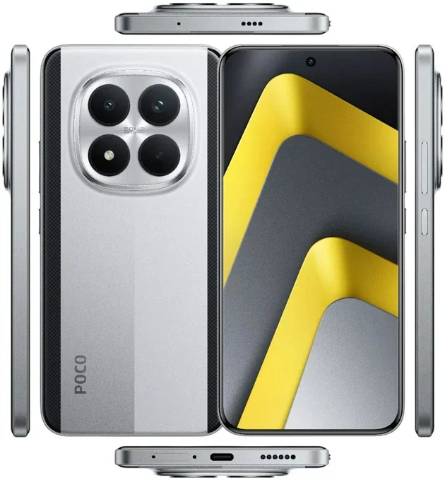 POCO M8 Pro 5G 8GB 256GB 12GB 512GB NFC Batería de 6500mAh Cámara de 50MP Teléfono Inteligente 9