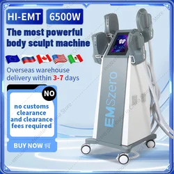 EMSZERO 6500W Sculpting Machine Professional 2024 EMSZERO Body Sculpt Machine RF Muscle Stimulator Body Shaping Equipment