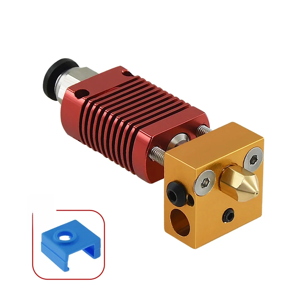 MK8 Zmontowany zestaw gorącego końca wytłaczarki do drukarek Ender 3 CR-10 Dysza 1,75 mm 0,4 mm Aluminiowy blok grzewczy Akcesoria do drukarek 3D — zdjęcie produktu 7