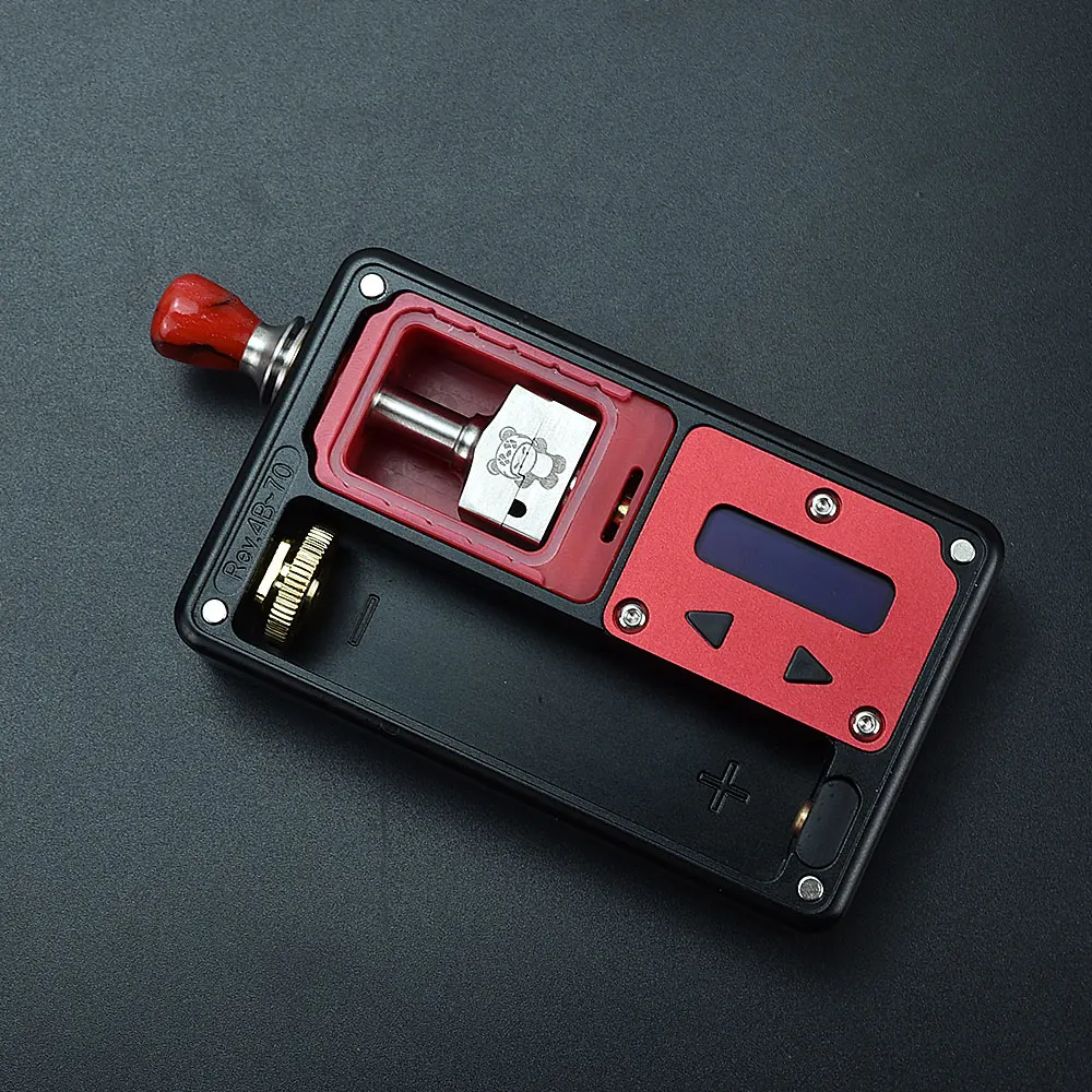 แผ่นกระดุมหน้าจอวัสดุเรซินปลายหยด510สำหรับแท่งเหล็กคาร์บอน Sxk BB 70W / DNA 60W Mod Kit อุปกรณ์เสริม