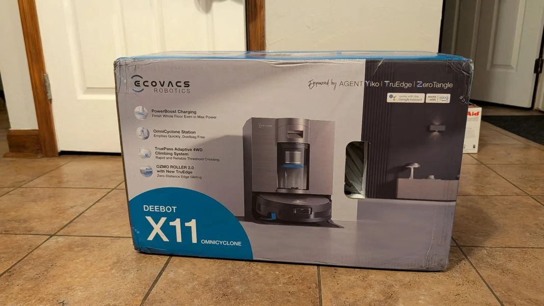 ST أصلي ECOVACS-DEEBOT X11 Omni-Cyclone #1