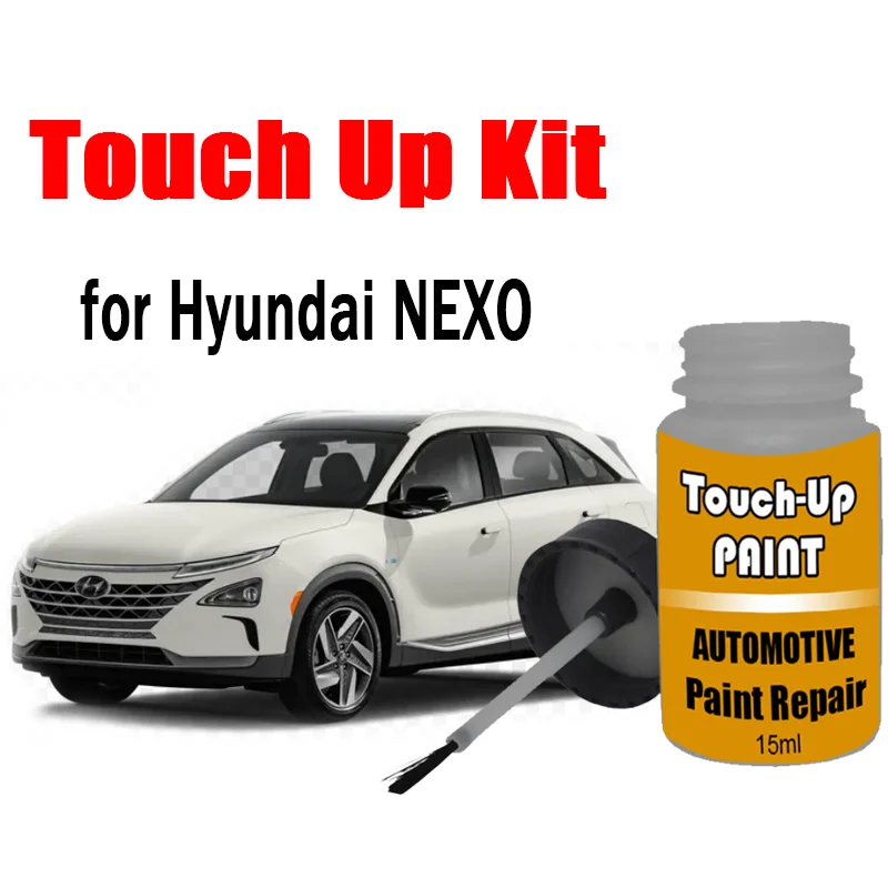 Car Touch-Up Paint Kit (with brush) for Hyundai NEXO 2026 Car Scratch Remover Car Paint Repair Kit White Black Copper Grey Silve