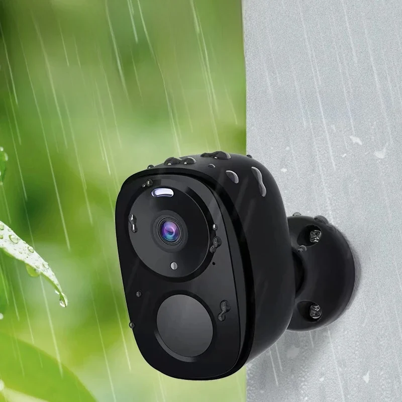 Beveiligingscamera's Draadloos Buiten, 2K WiFi-camera op batterijen AI Bewegingssirene Spotlight, Nachtzicht in kleur, IP66 Waterdicht - afbeelding 2