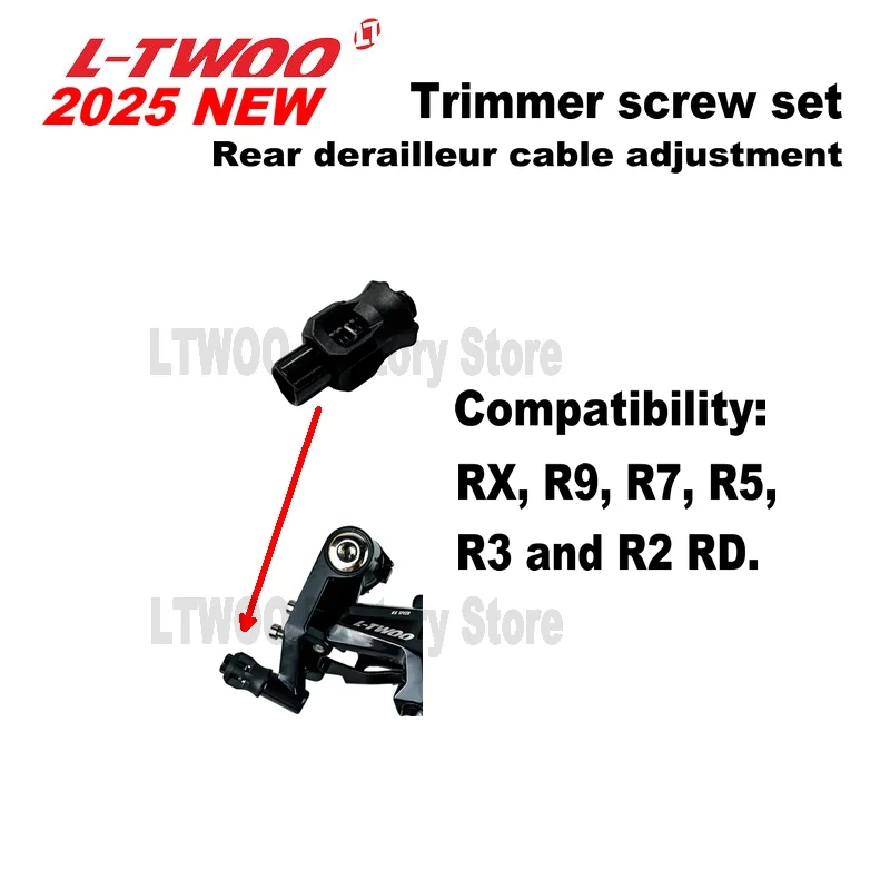 LTWOO قطع غيار derailleur الخلفية GRT تعديل المسمار GR7/GR5/GR9 المسمار R9/R7/R5/R3/R2 و RX الخلفي derailluer الانتهازي المسمار