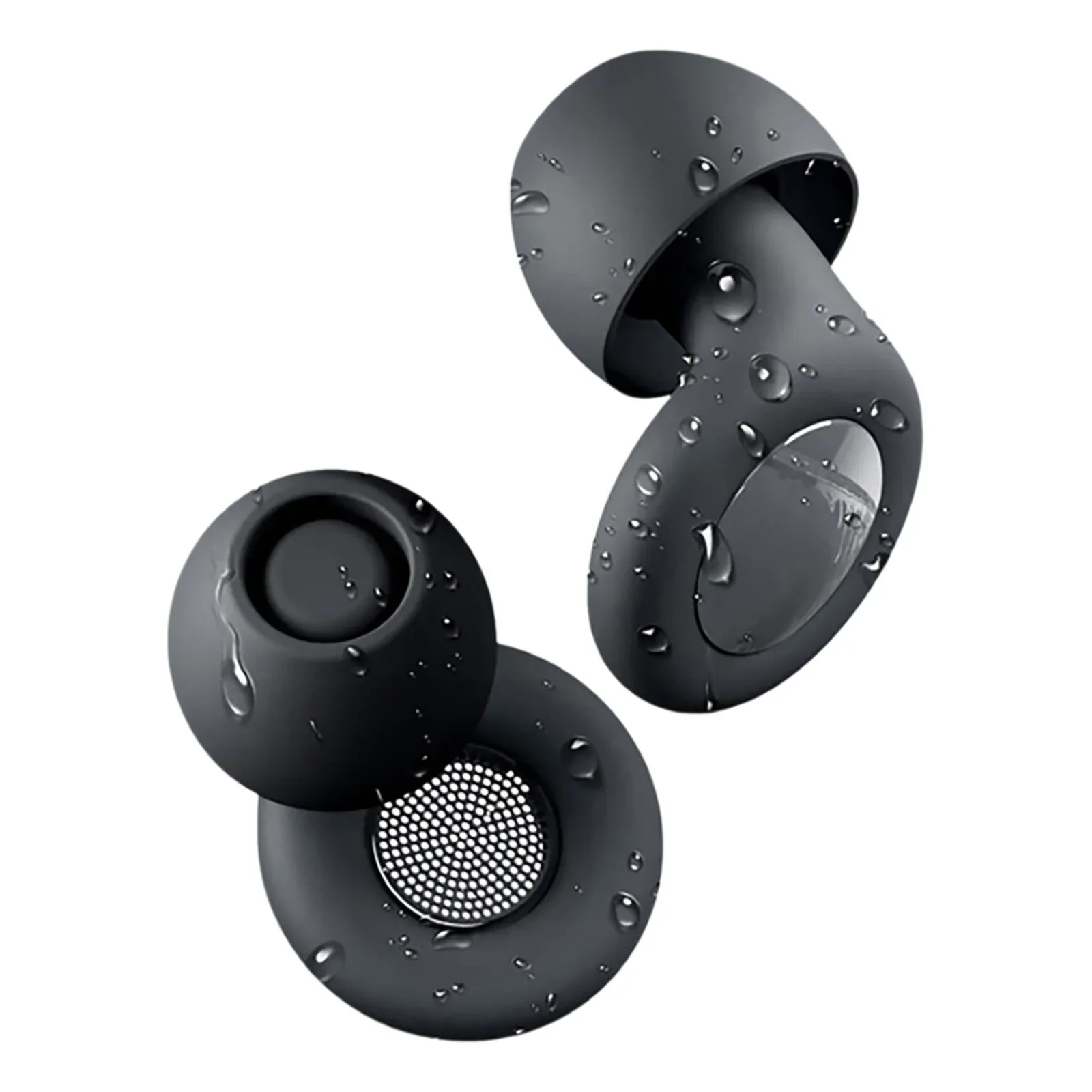 Super Soft Reusable Quiet Ear Plugs para dormir, Tampões Anti Ruído, Proteção Auditiva, Concertos,
