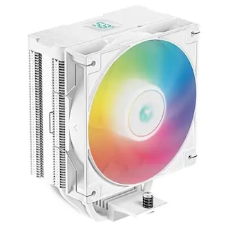 Deep Cool DEEPCOOL AG400 ARGB DIGITAL Single Tower Air Lang CPU Cooler (White)