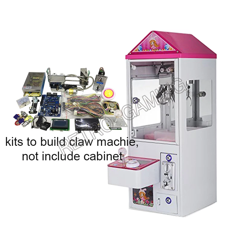 

Arcade Claw Game Vending Machine DIY Kit Toy Crane Machine Kit 25.7 Gantry Kit Claw Cabinet Parts Only Overhead Cranes