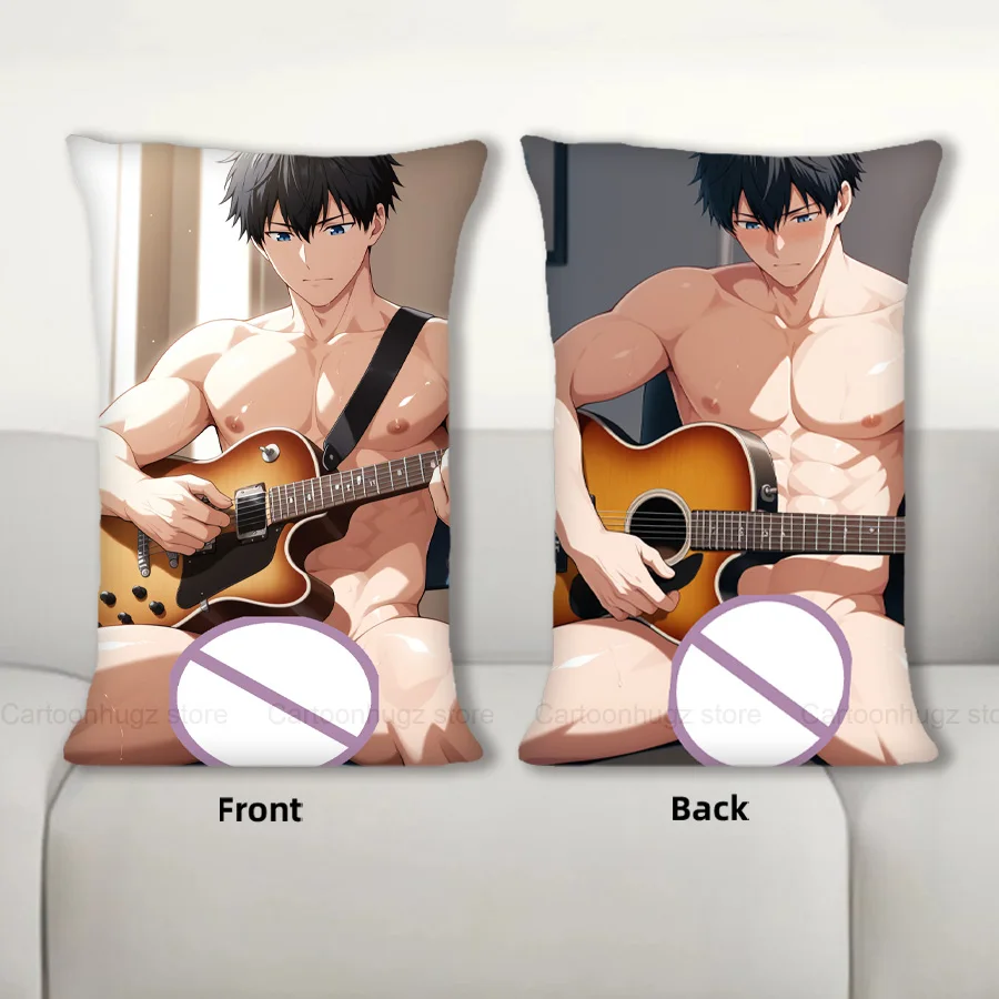 

Dakimakura Anime Uenoyama Ritsuka Pillow Cover Sofa Cushion Double-side Print Throw Pillow Case 40X60cm