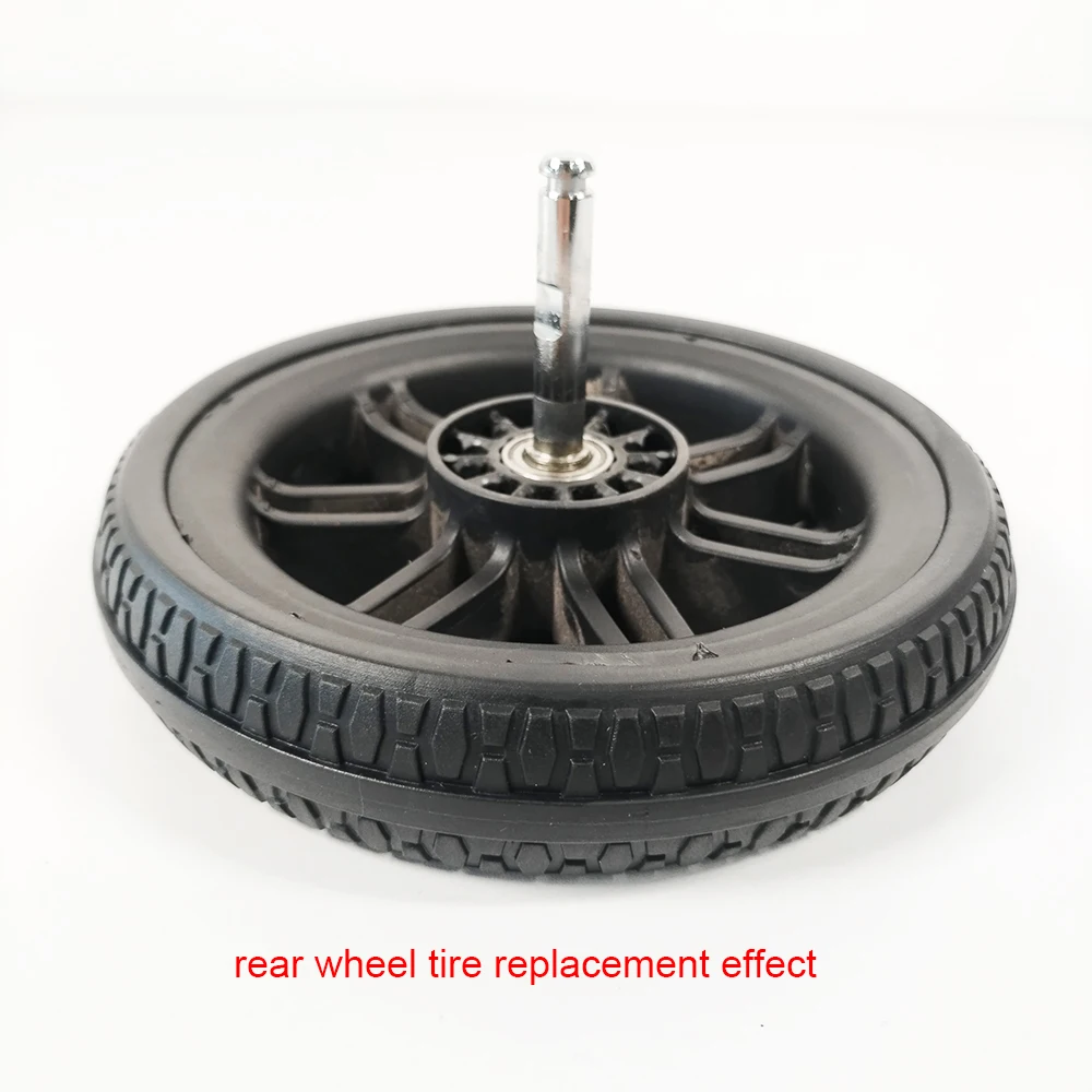 Buggy Tire Custom For Triv Front Or Rear Wheel PU Tubeless Tyre Cover With Tread DIY Compatible Baby Stroller Accessories