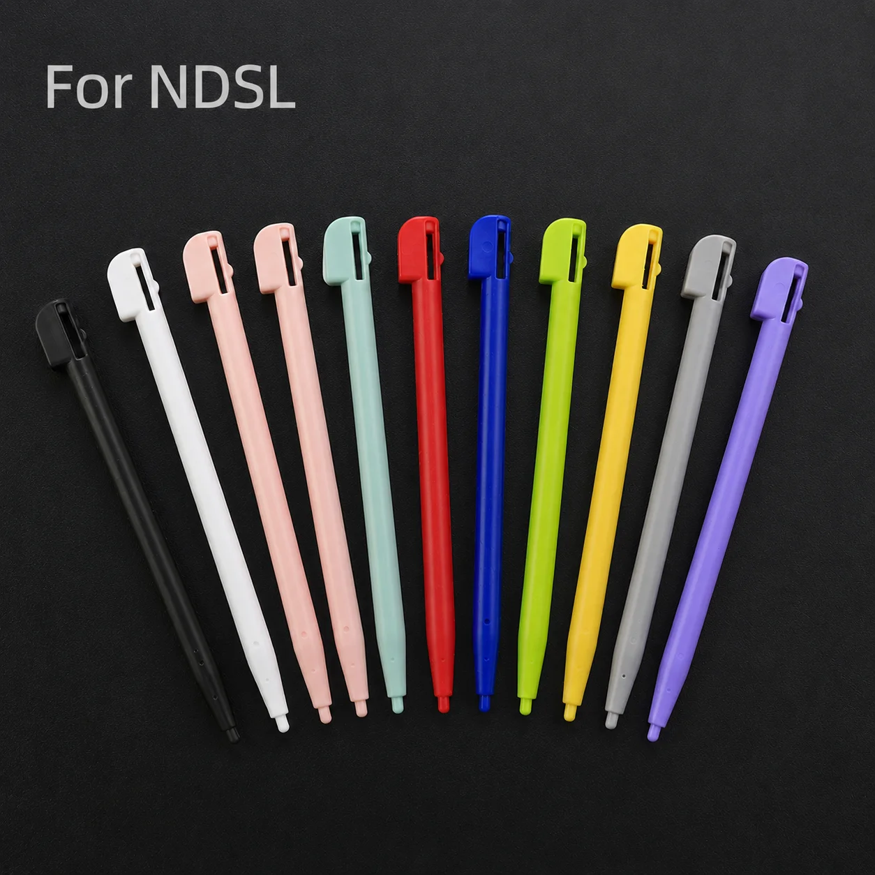 10 Uds. Lápiz óptico multicolor de alta calidad para consola de juegos NDSI, accesorios de lápiz óptico de plástico para pantalla táctil de color